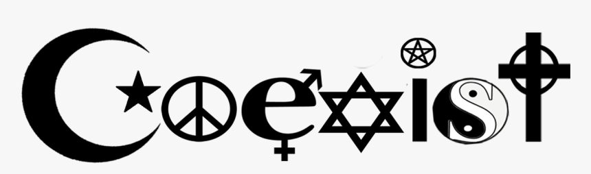 "coexist""coexist" - Religious Tolerance, HD Png Download, Free Download