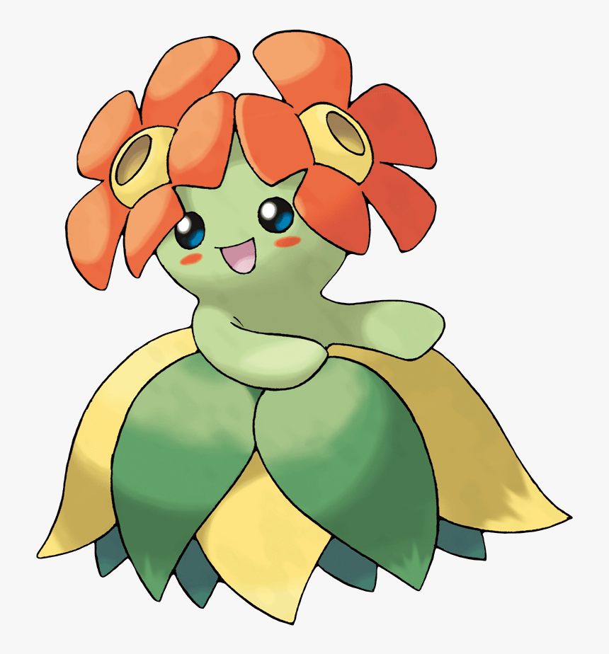 Gloom Evolution Sun Stone Clipart , Png Download - Pokemon Bellossom, Transparent Png, Free Download
