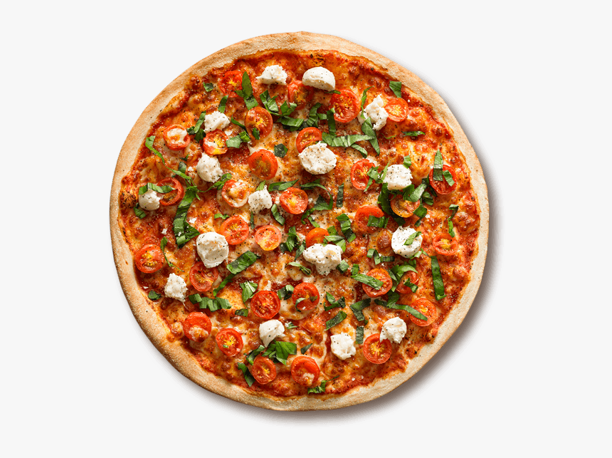 1889 Margherita Vegetarian Pizzas - Crust Peri Peri Chicken Pizza, HD Png Download, Free Download