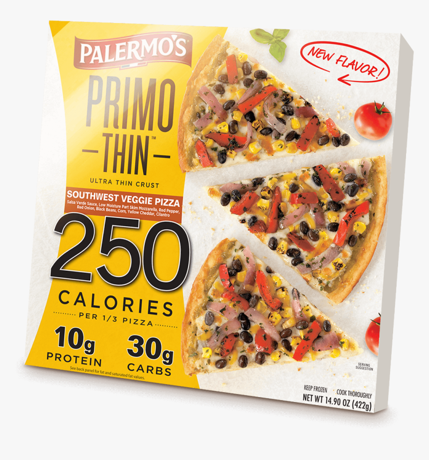 Palermo's Primo Thin Avocado Pizza, HD Png Download, Free Download