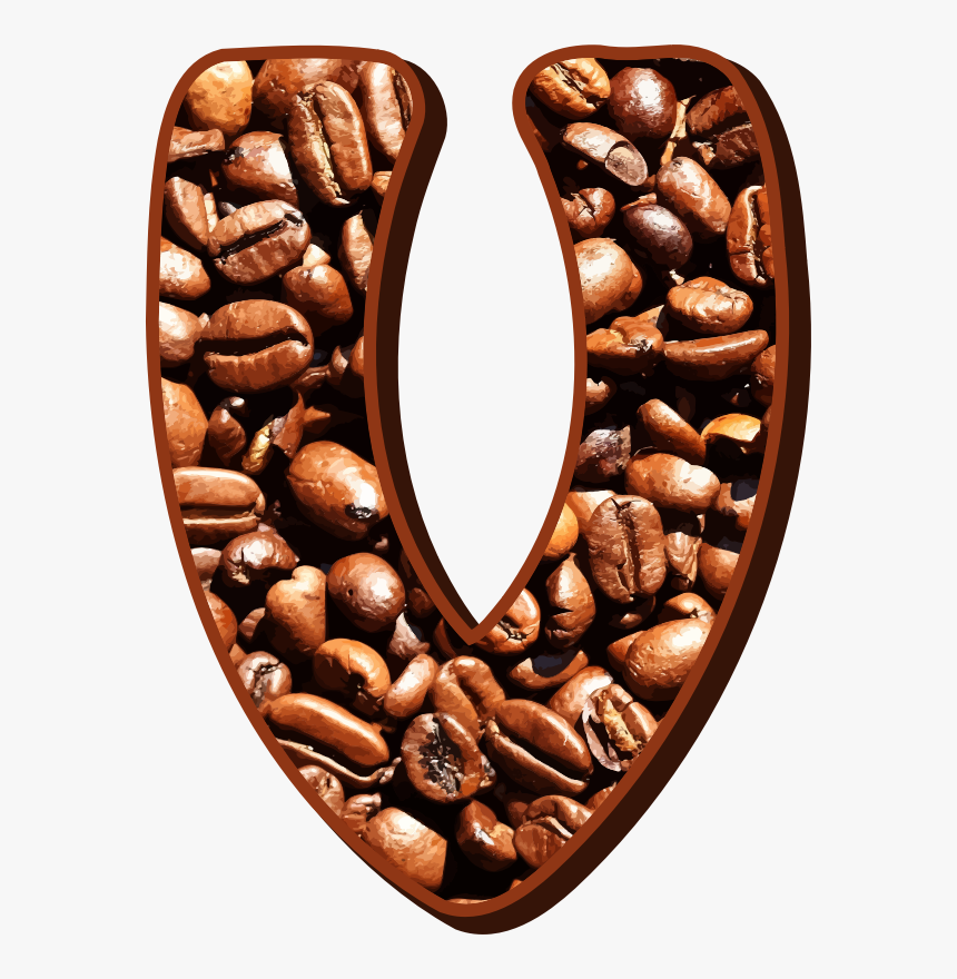 Coffee Beans Typography V - Coffee Beans Typography, HD Png Download, Free Download