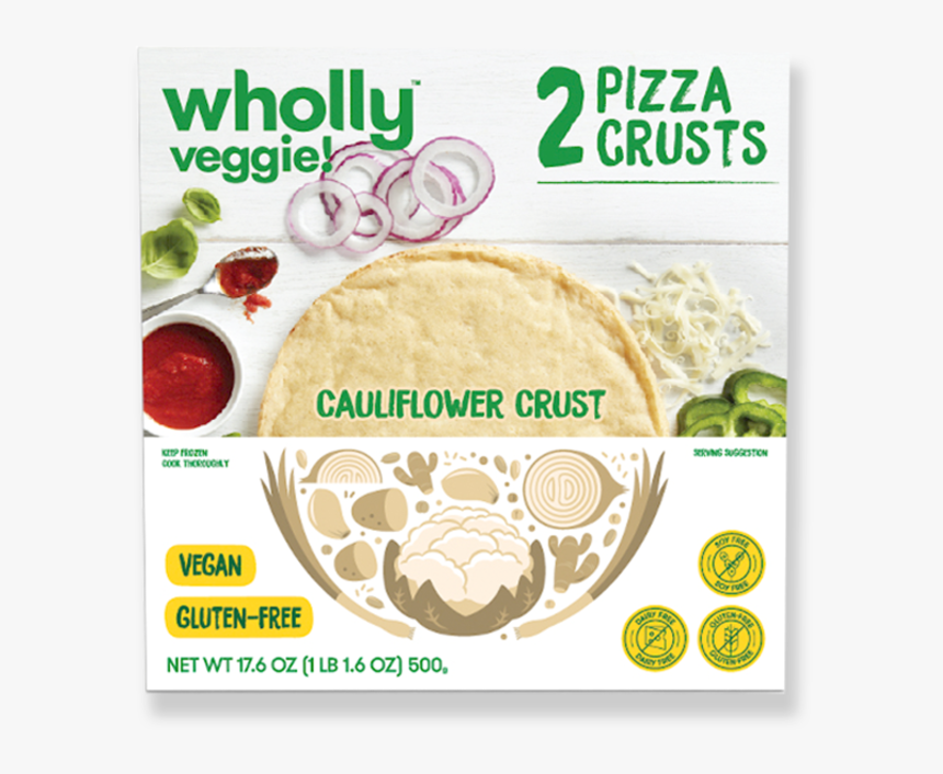 Wholly Veggie Cauliflower Pizza, HD Png Download, Free Download