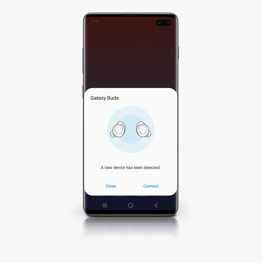 On The Screen, Galaxy Device Connecting Popup Displayed - Galaxy Buds S9, HD Png Download, Free Download