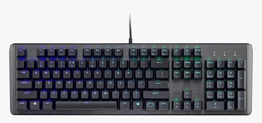 Transparent Keypad Png - Cooler Master Keyboard Ck550, Png Download, Free Download