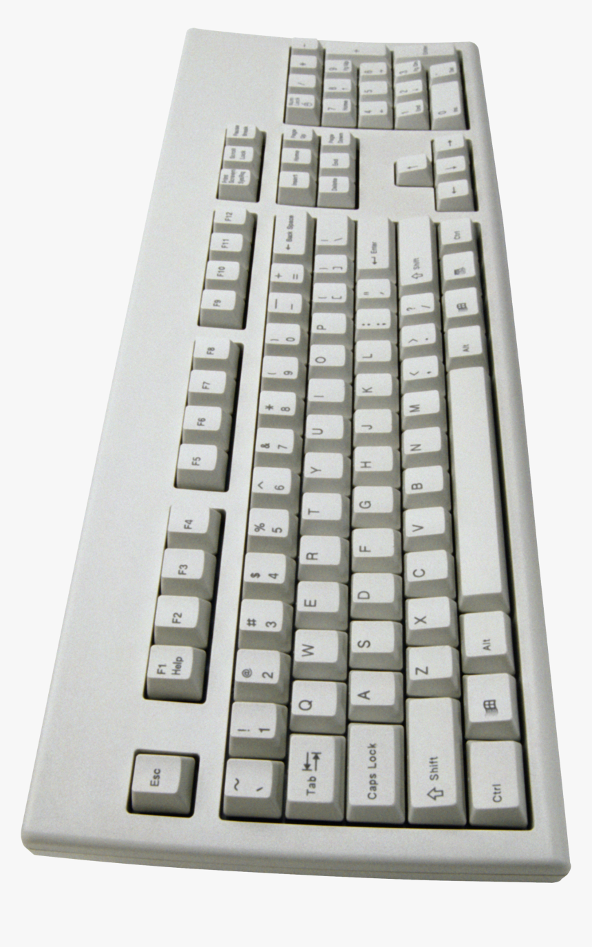 White Keyboard Png Image - Apple Wireless Keyboard, Transparent Png, Free Download