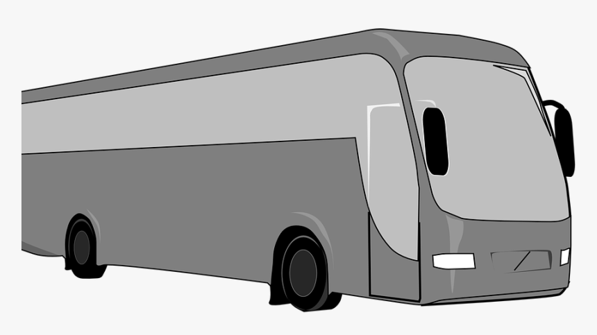 Charter Bus Clipart, HD Png Download, Free Download