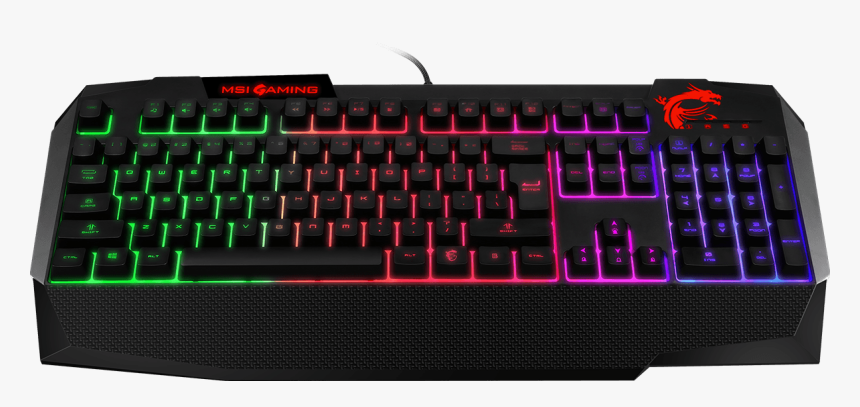 Msi Vigor Gk40 Gaming Keyboard, HD Png Download, Free Download