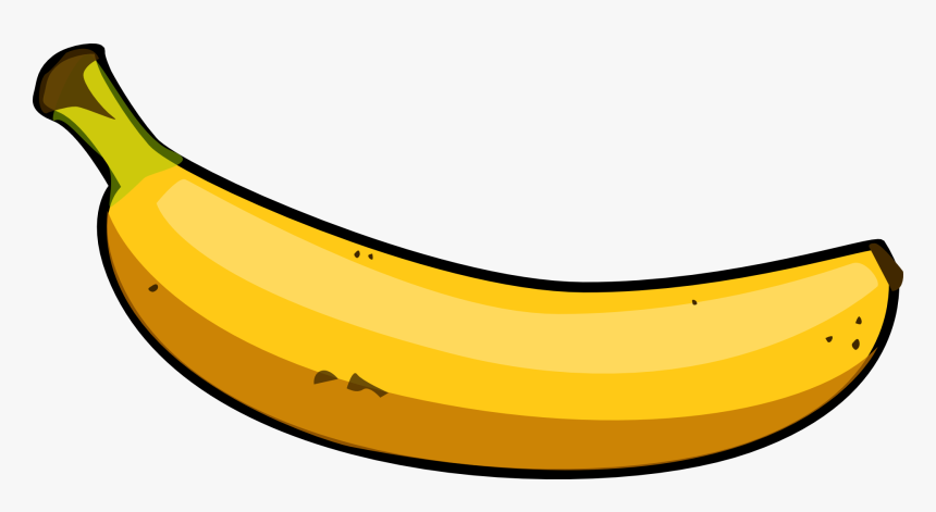 Banana Fruit Cartoon Png - Transparent Background Banana Clipart, Png Download, Free Download