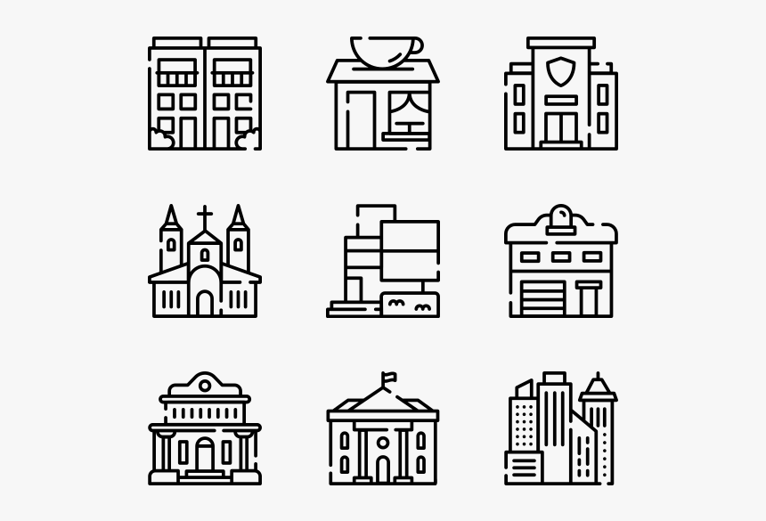 Icons City, HD Png Download, Free Download