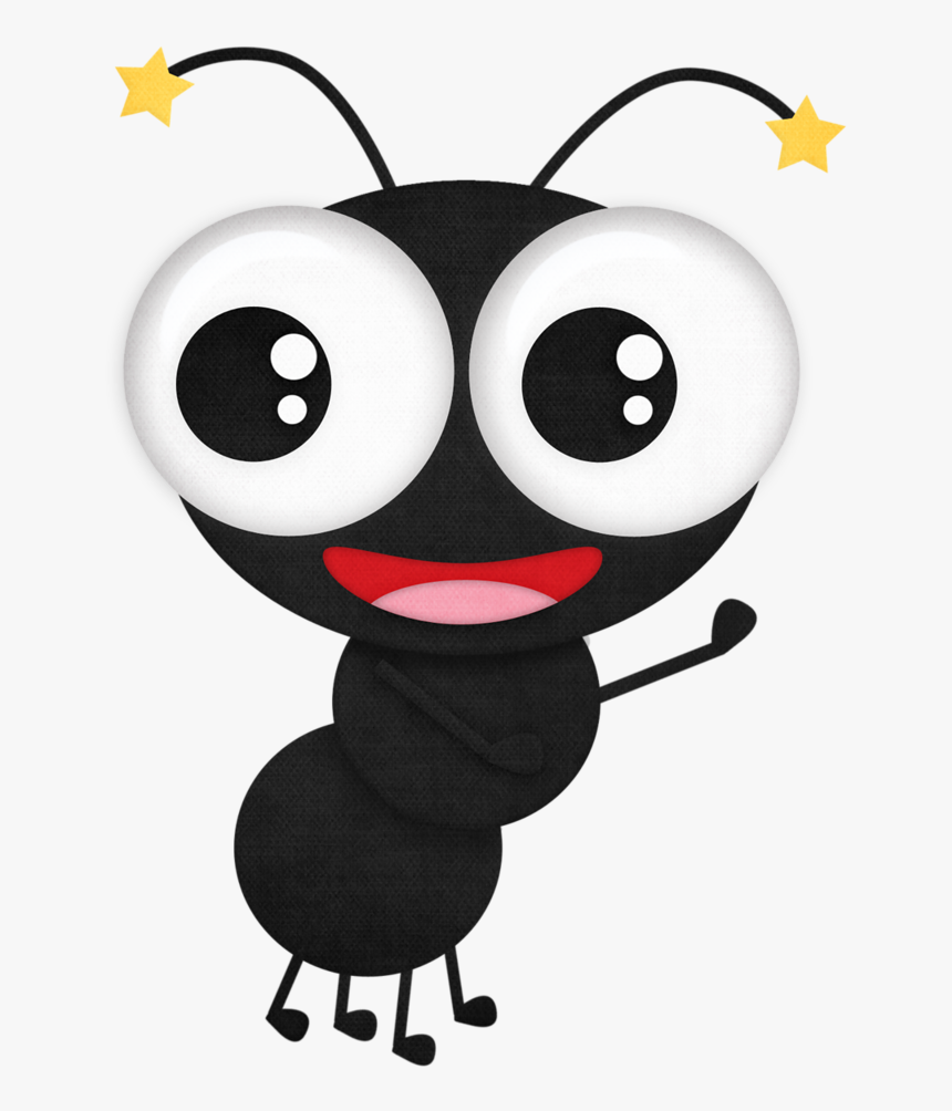 Transparent Bug Clipart - Cartoon Black Ant Png, Png Download, Free Download