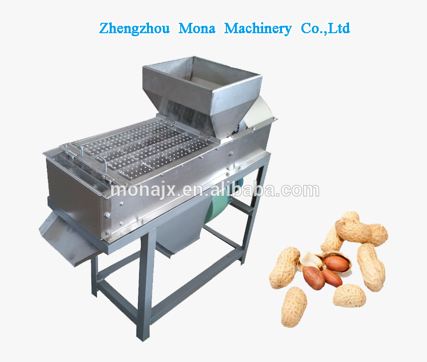 High Efficiency Dry Type Peanut Groundnuts Monkey Nuts - Maquina Peladora De Mani, HD Png Download, Free Download