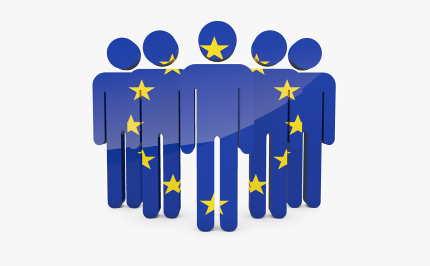Illustration Of Flag Of European Union - Australian People Png, Transparent Png, Free Download