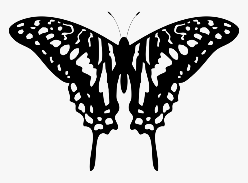 Butterfly Tattoo Designs Png Transparent Images - Word How Do You Get Rid Round, Png Download, Free Download