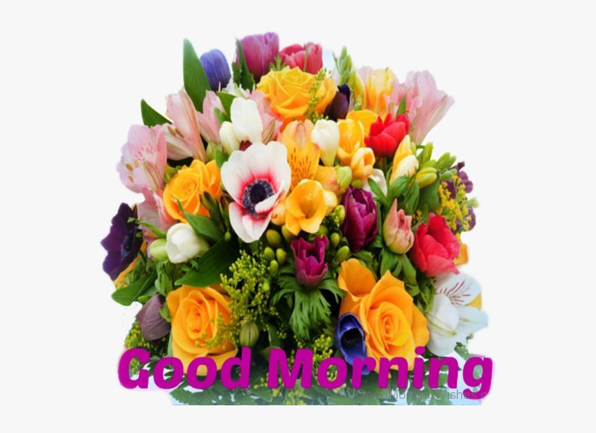 Good Morning Png Image - Big Bunch Of Flowers, Transparent Png, Free Download