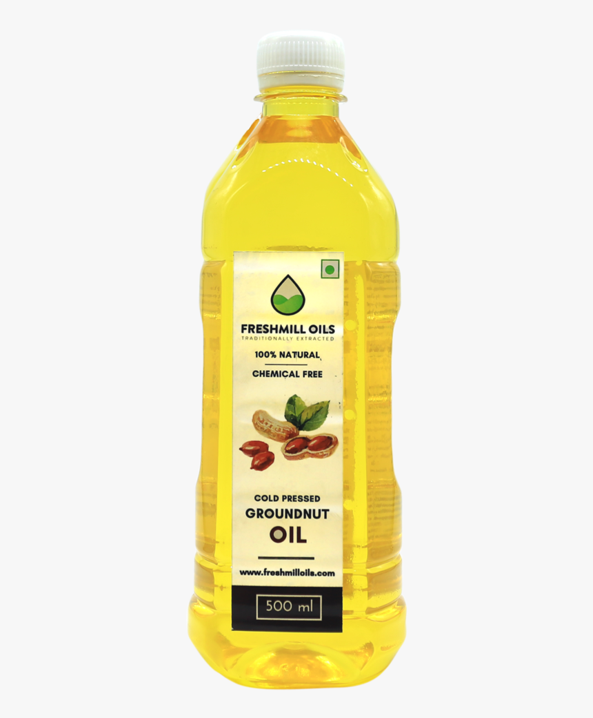 Cold Pressed Groundnut Oil, HD Png Download, Free Download