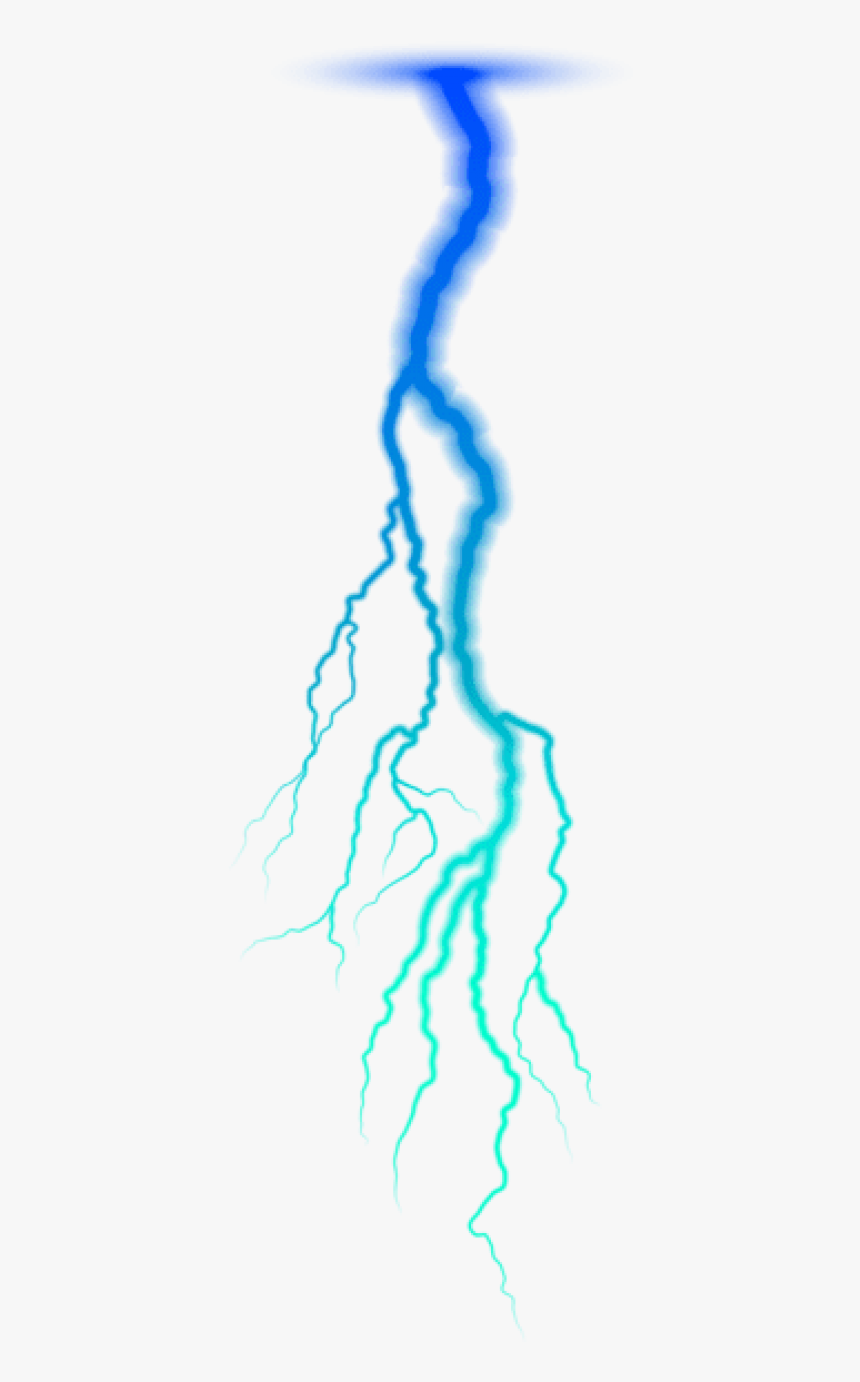 Lightning Png Transparent Background - Blue Lightning Transparent Background, Png Download, Free Download