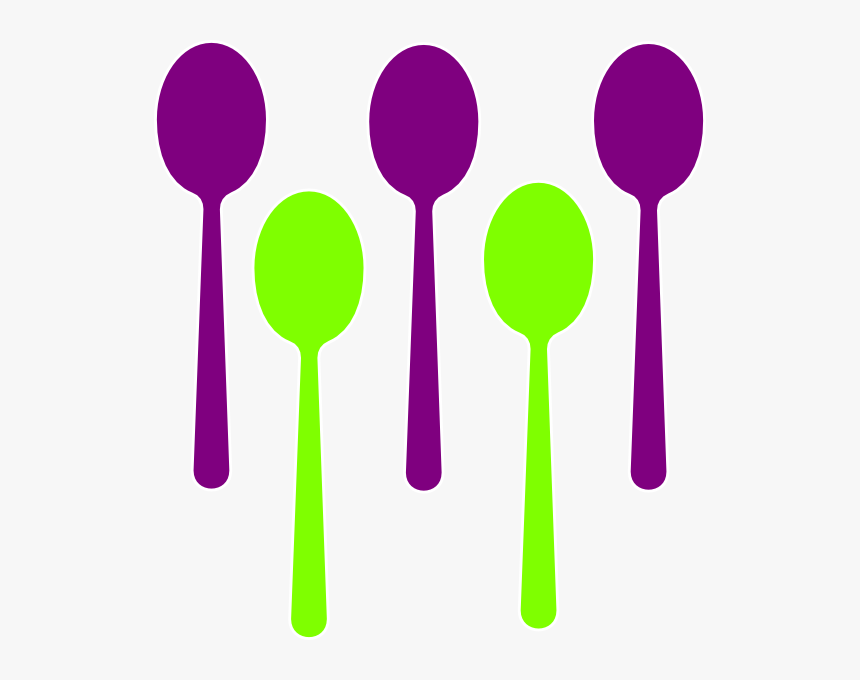 Transparent Spoon Vector Png - Set Of Spoon Clipart, Png Download, Free Download