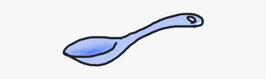 Spoon Clipart Blue Spoon, HD Png Download, Free Download