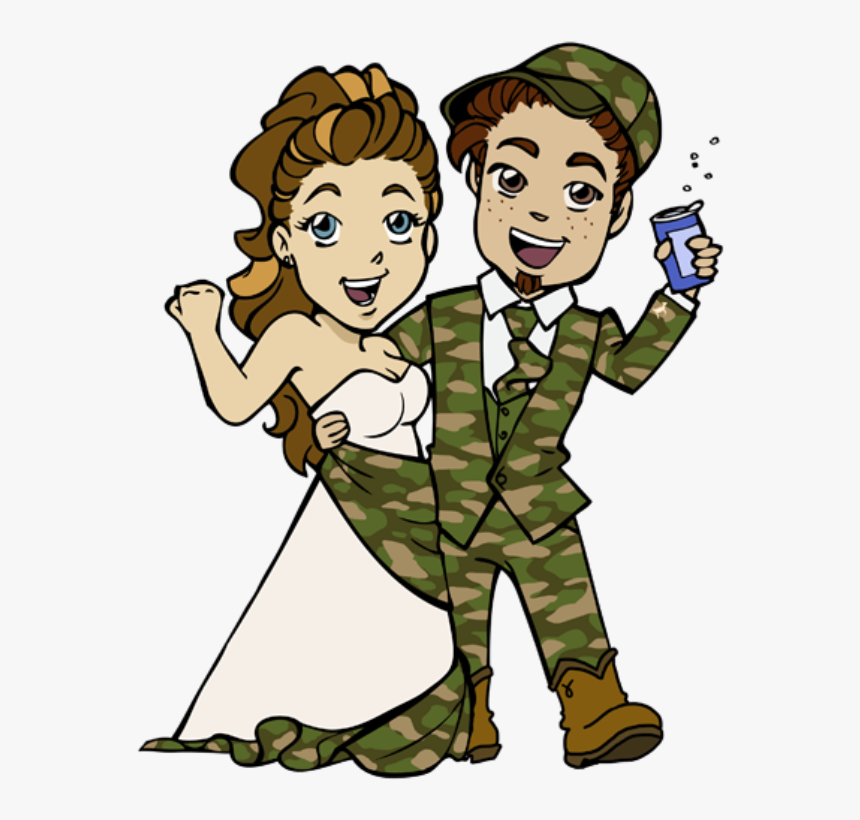 Steps To Plan A Redneck Wedding - Cartoon, HD Png Download, Free Download