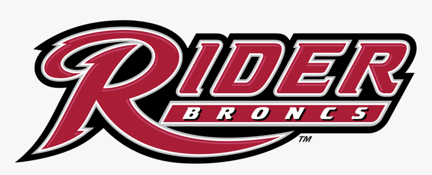 Rider Broncs Wordmark - Rider University Broncs Logo, HD Png Download, Free Download