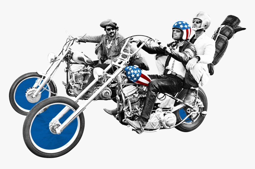 Peter Fonda Jack Nicholson Easy Rider, HD Png Download, Free Download