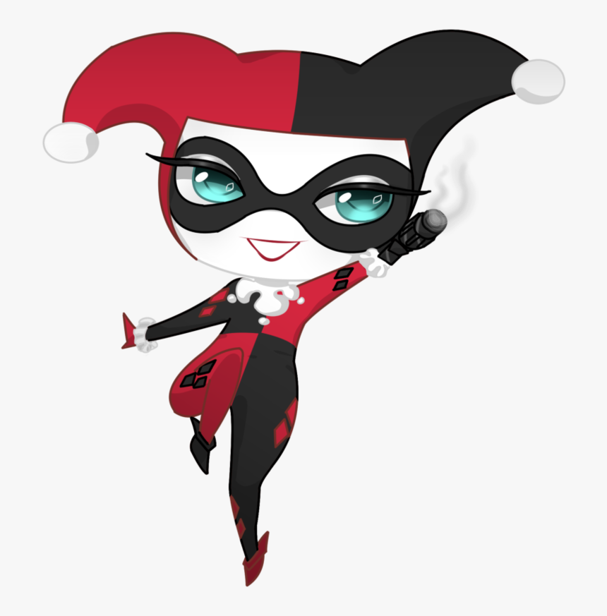 Get Free High Quality Hd Wallpapers Batman Joker Vector - Cute Harley Quinn Drawing, HD Png Download, Free Download