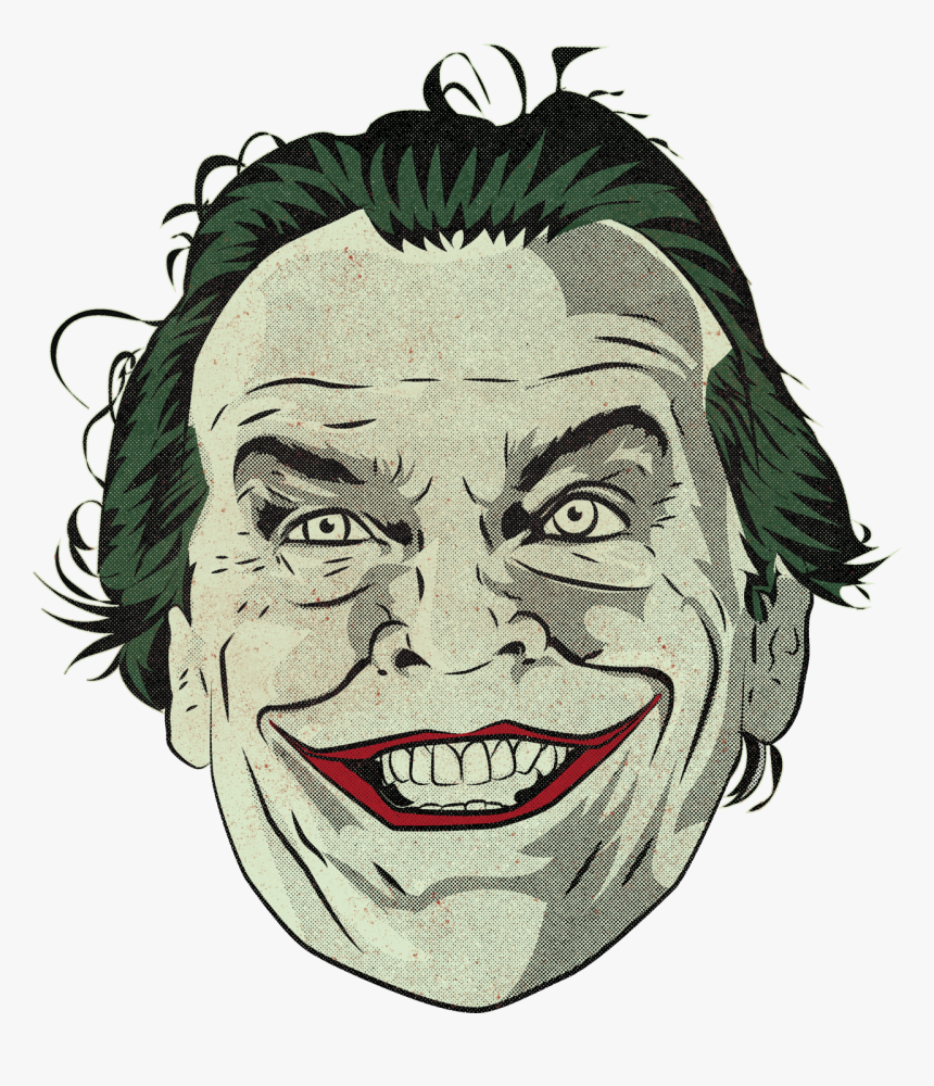 Joker Nicholson Sketch - Illustration, HD Png Download, Free Download
