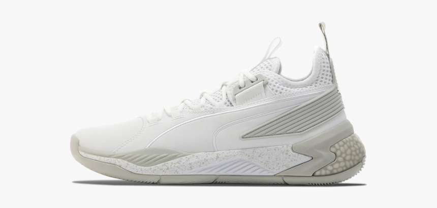 Puma Uproar Hybrid Court White Glacier Grey, HD Png Download - kindpng