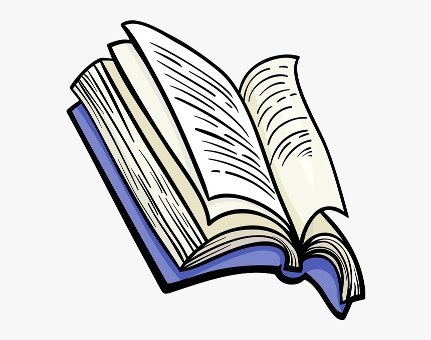 Open Book Cartoon - Open Book Cartoon Png, Transparent Png, Free Download