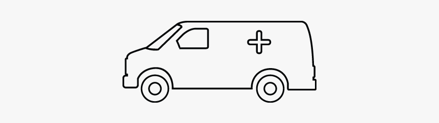 Ambulance, Emergency, Vehicle, Jeep, Hospital Van Icon - City Car, HD Png Download, Free Download