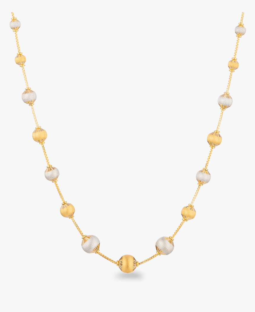 Sparkle Necklace In 22ct Gold - Necklace, HD Png Download, Free Download