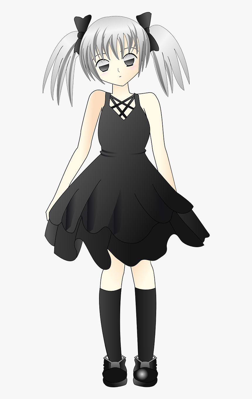 Black Dress Clip Art, HD Png Download, Free Download