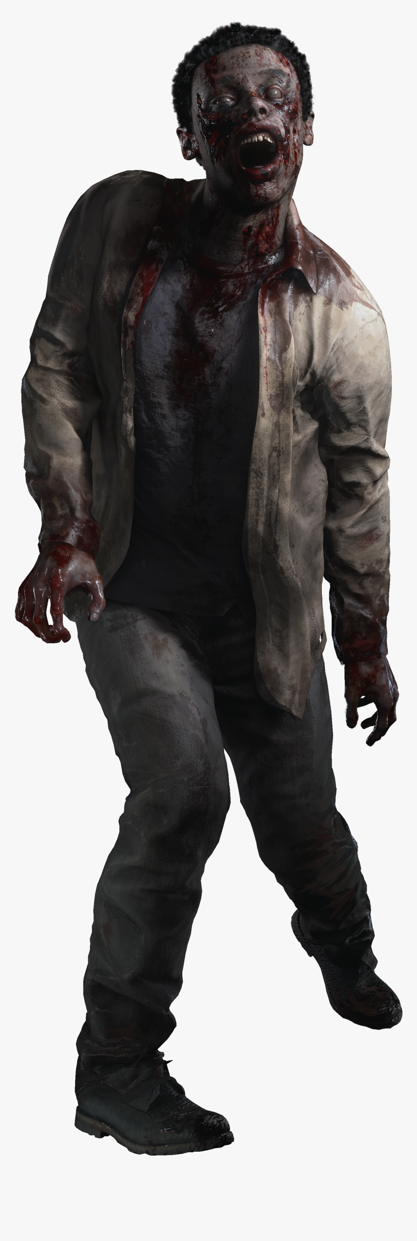 Zombie Render Png, Transparent Png, Free Download