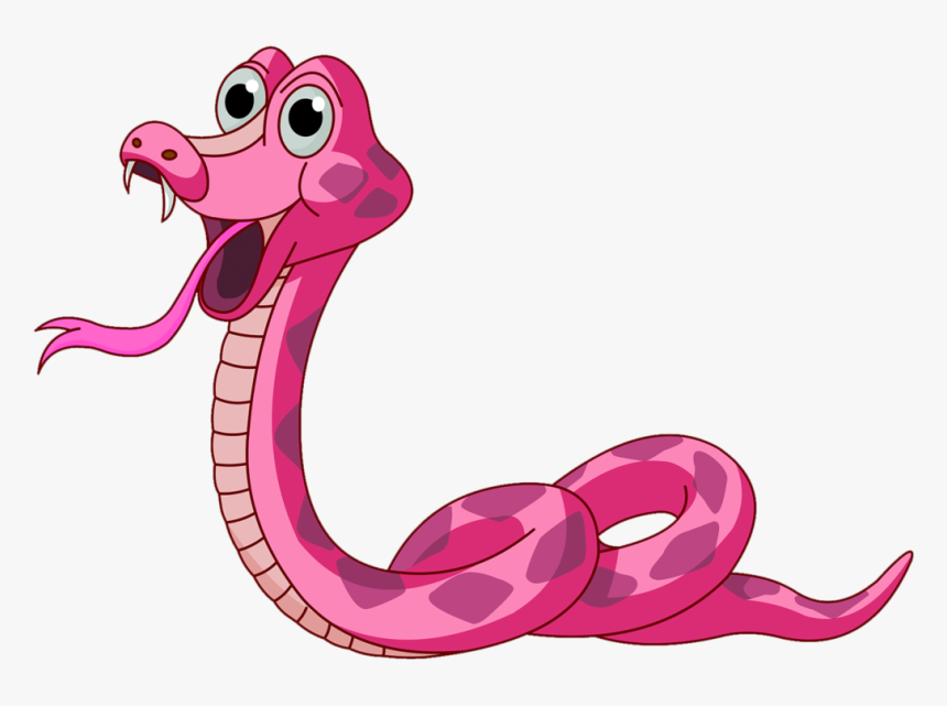 Snakes Clip Art Reptile Portable Network Graphics Image - Transparent Background Snake Cartoon Png, Png Download, Free Download