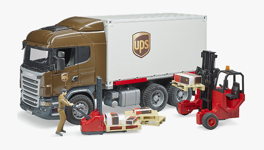 Buy Car Bruder Scania Rseries Ups Logistcs Truck With - Bruder Toys South Africa, HD Png Download, Free Download