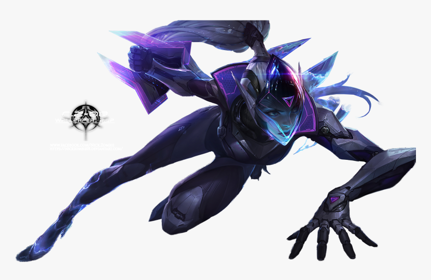 Vayne Project Render By Nickzombie08 - League Of Legend Png Transparent, Png Download, Free Download