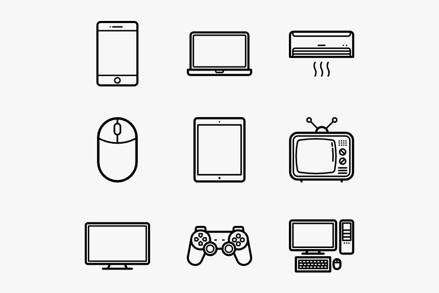 Device Icons Png, Transparent Png, Free Download