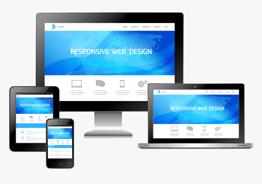 Designed To Display Well On All Smart Devices - Responsive Web Design, HD Png Download, Free Download