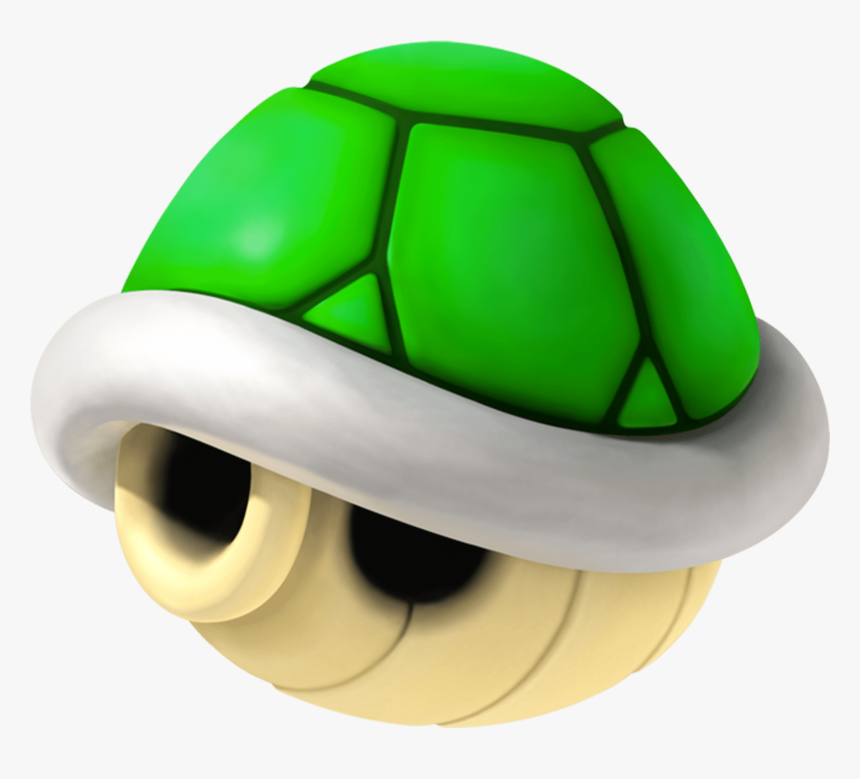 Mario Kart Turtle Shells - Mario Bros Shell, HD Png Download, Free Download