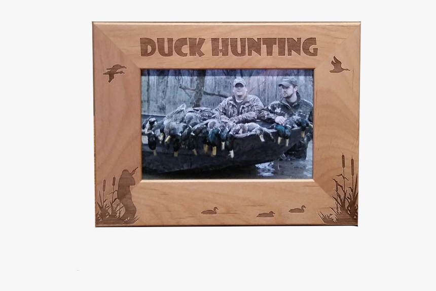 Collectables Stag Head Wooden Photo Frame 6 X 4 Landscape - Duck Hunting, HD Png Download, Free Download
