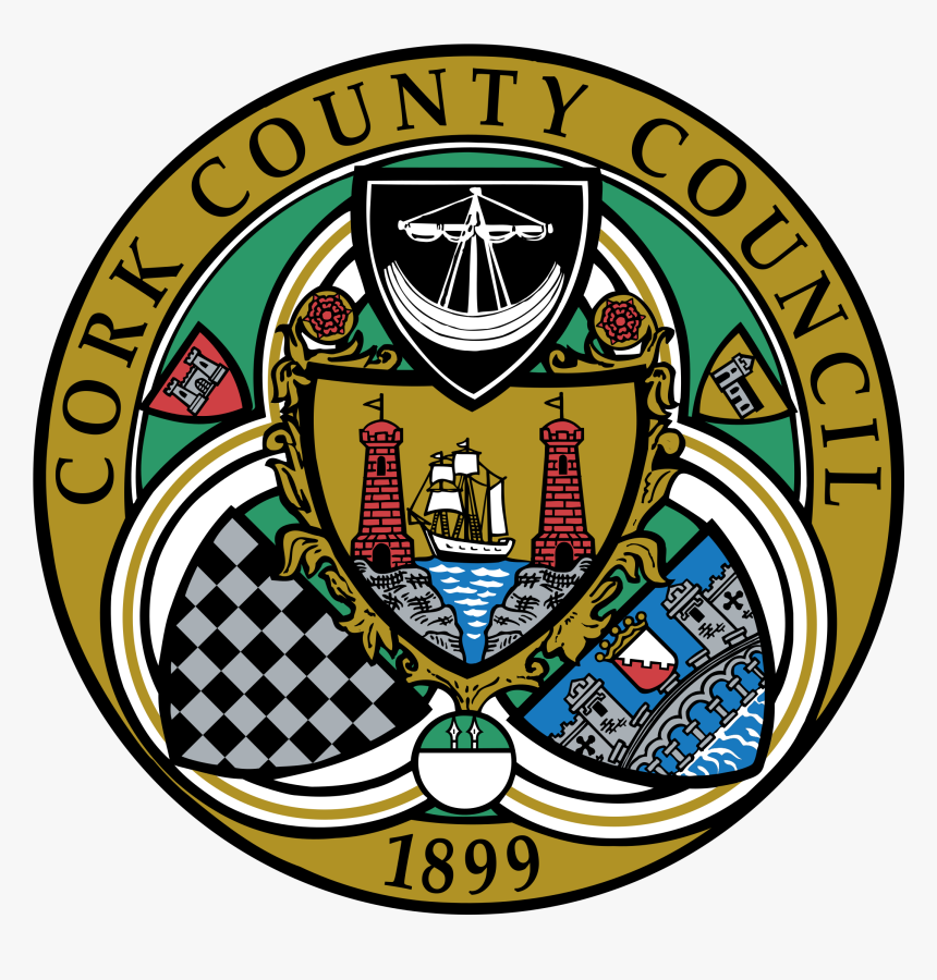 Cork Crest Logo Png Transparent - Cork County Council Crest, Png Download, Free Download