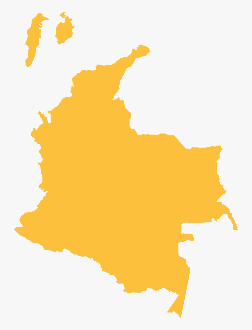 Colombia Map Png, Transparent Png, Free Download