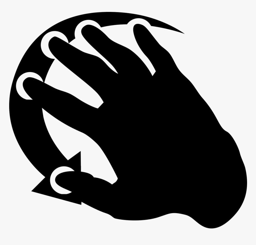 Movement Clipart Hand Movement - Hand Movement Icon, HD Png Download, Free Download