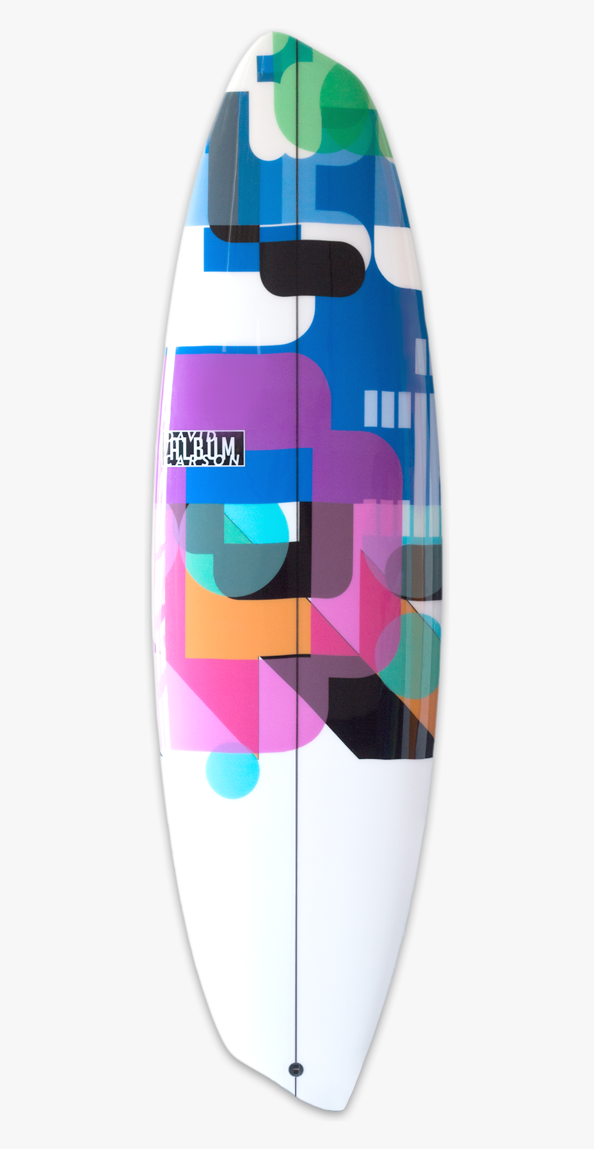 David Carson Album Surfboard - David Carson Surfboard, HD Png Download, Free Download