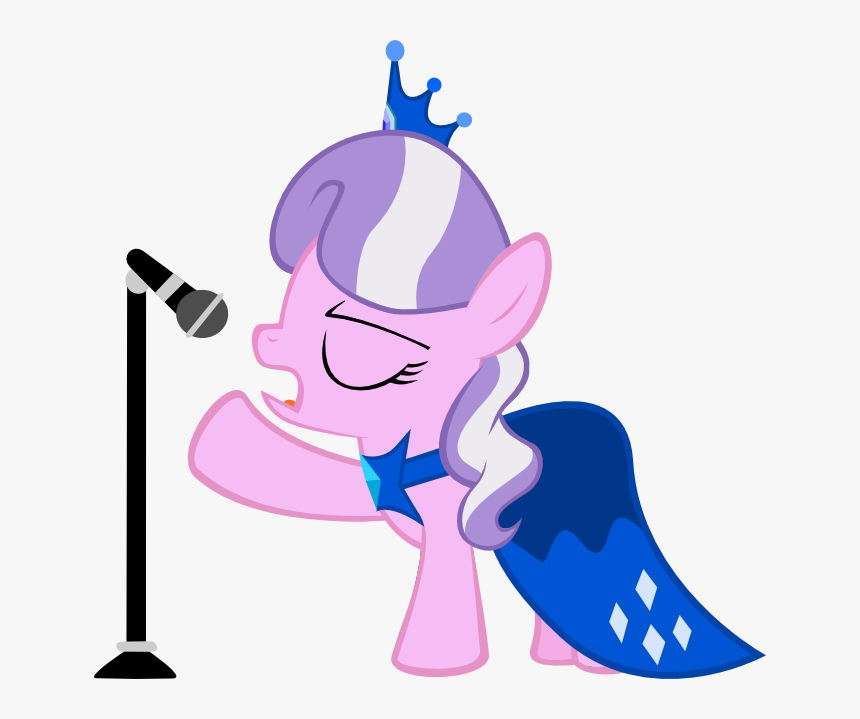 Singer Vector Solo Singing - Mlp Diamond Tiara Dress, HD Png Download, Free Download