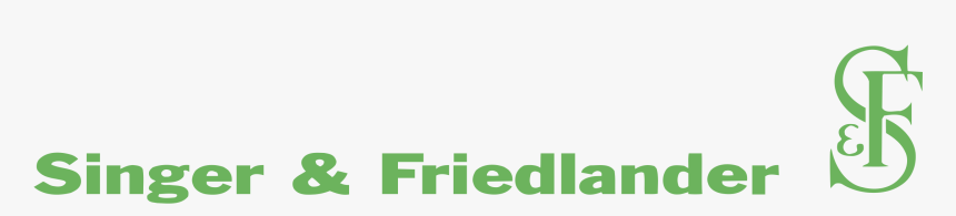 Singer & Friedlandler Logo Png Transparent - Graphics, Png Download, Free Download