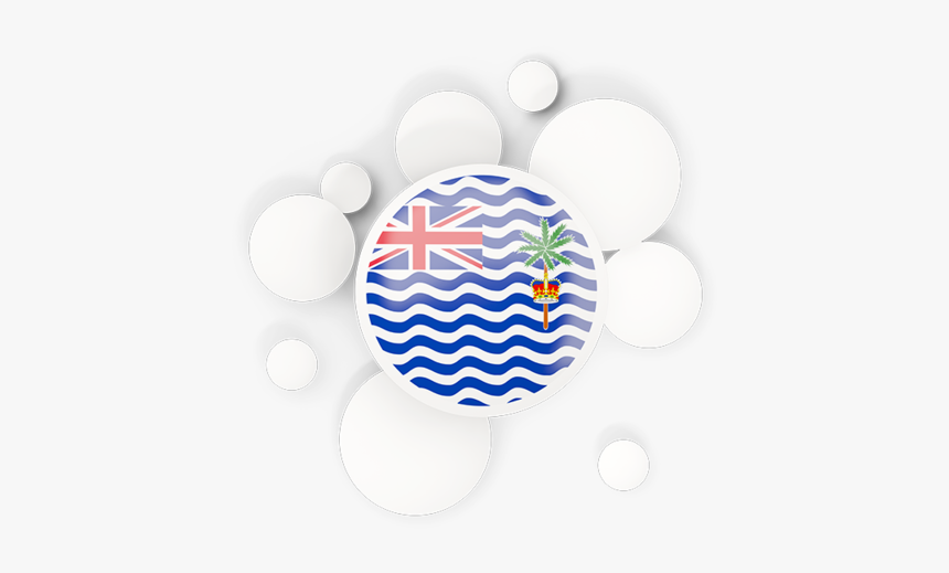 Round Flag With Circles - British Indian Ocean Territory, HD Png Download, Free Download