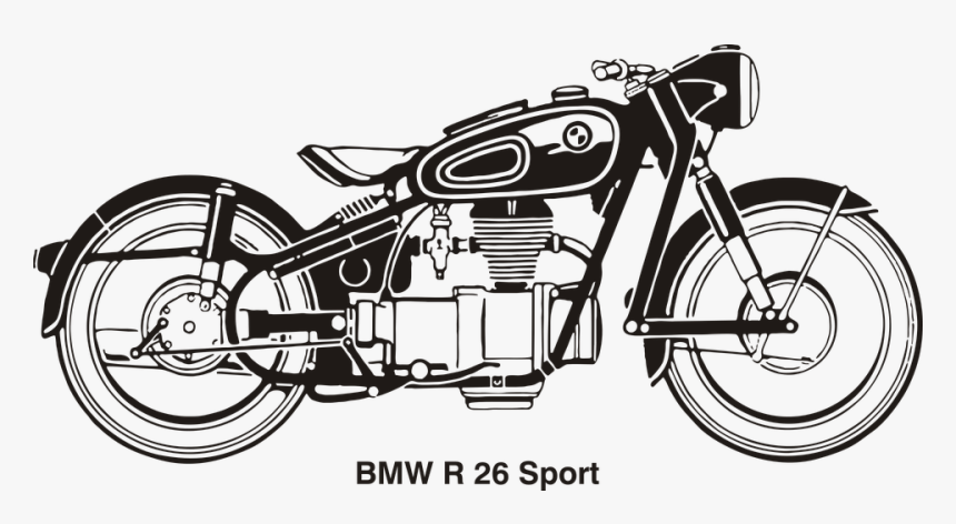 Vector Bike Royal Enfield - Made Like A Gun Goes Like A Bullet, HD Png Download, Free Download