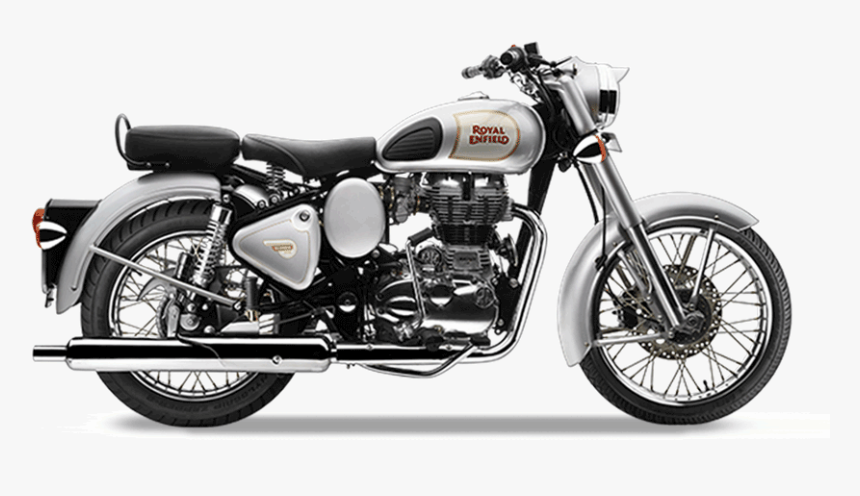 - Royal Enfield Classic 350 White , Png Download - Royal Enfield 350 Classic 2014 Model, Transparent Png, Free Download