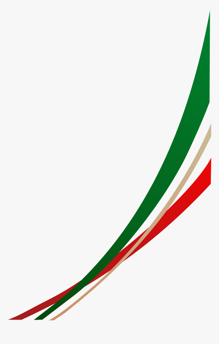 Tri Color Png - Franja Tricolor Mexico, Transparent Png, Free Download